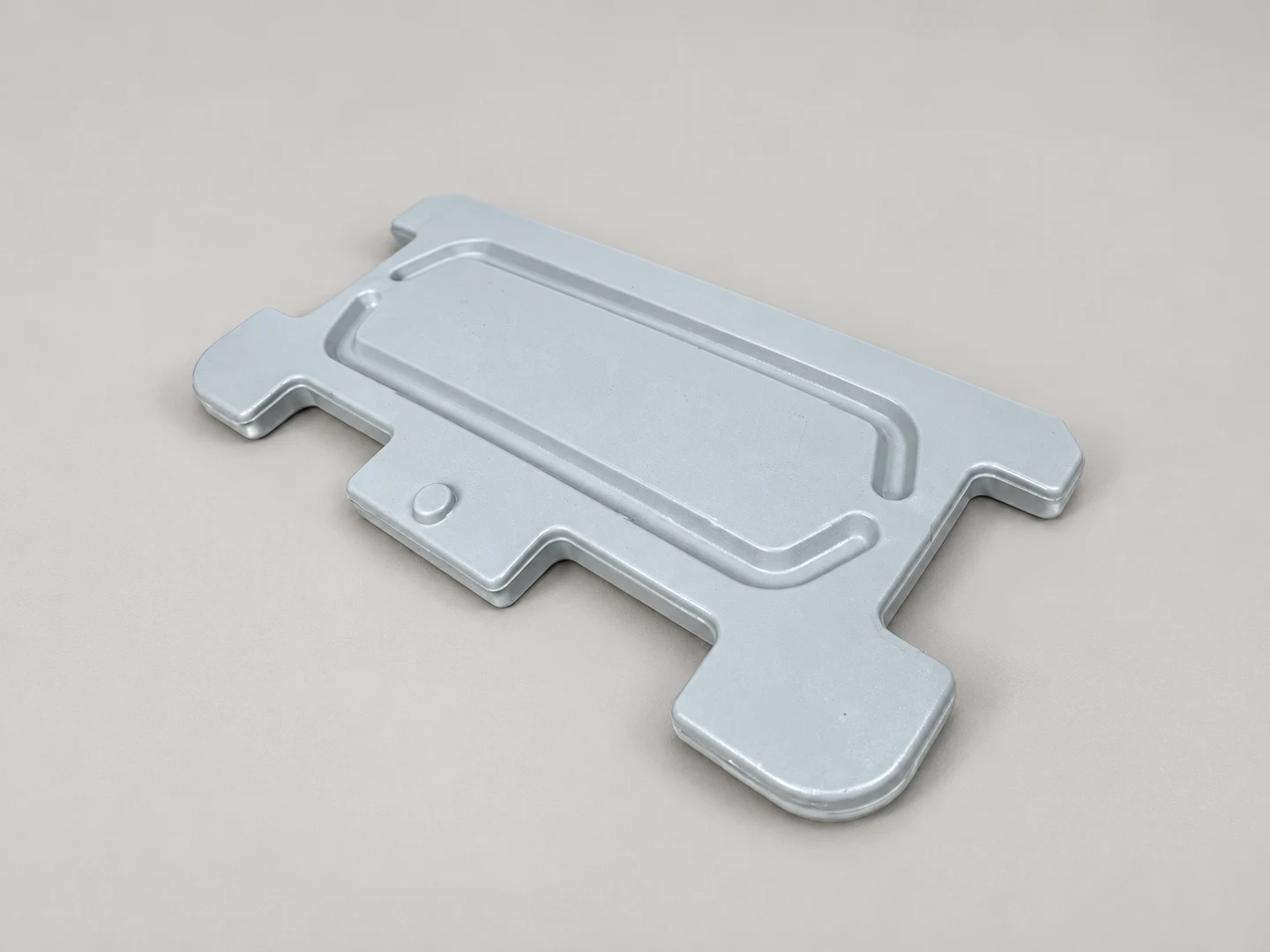 Profiled grey panel